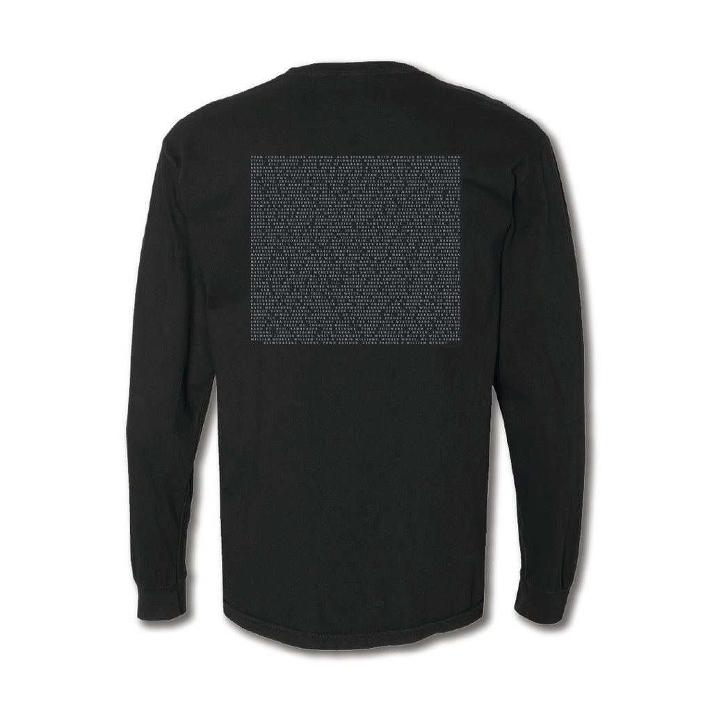 Long Sleeve Chladni Lineup Tee