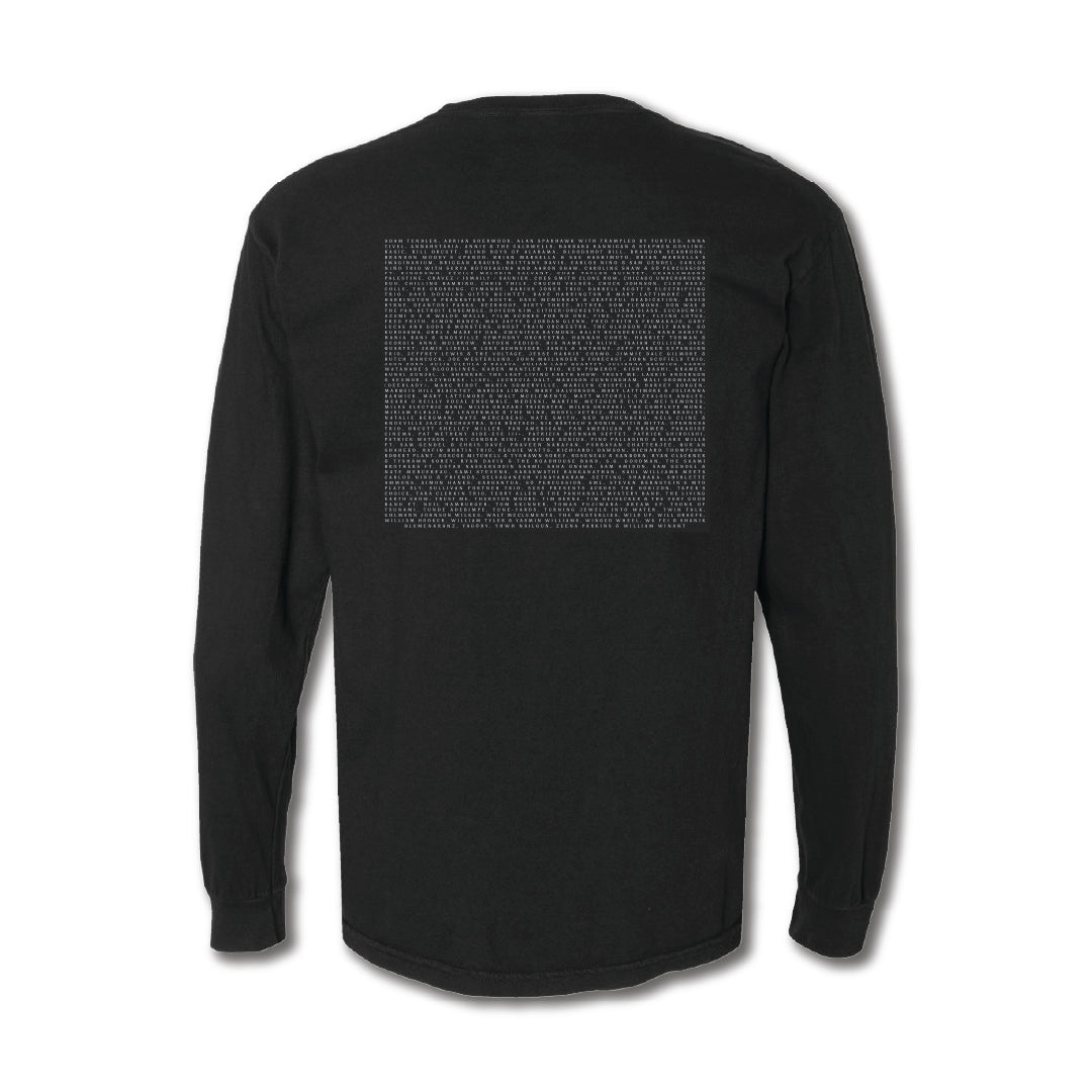 Long Sleeve Chladni Lineup Tee