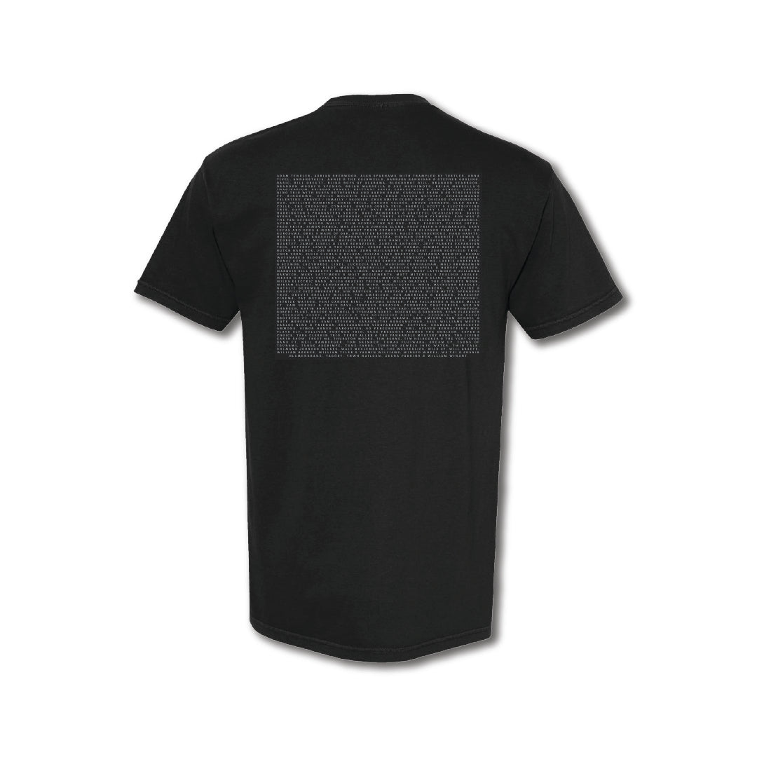 Short Sleeve Chladni Lineup Tee
