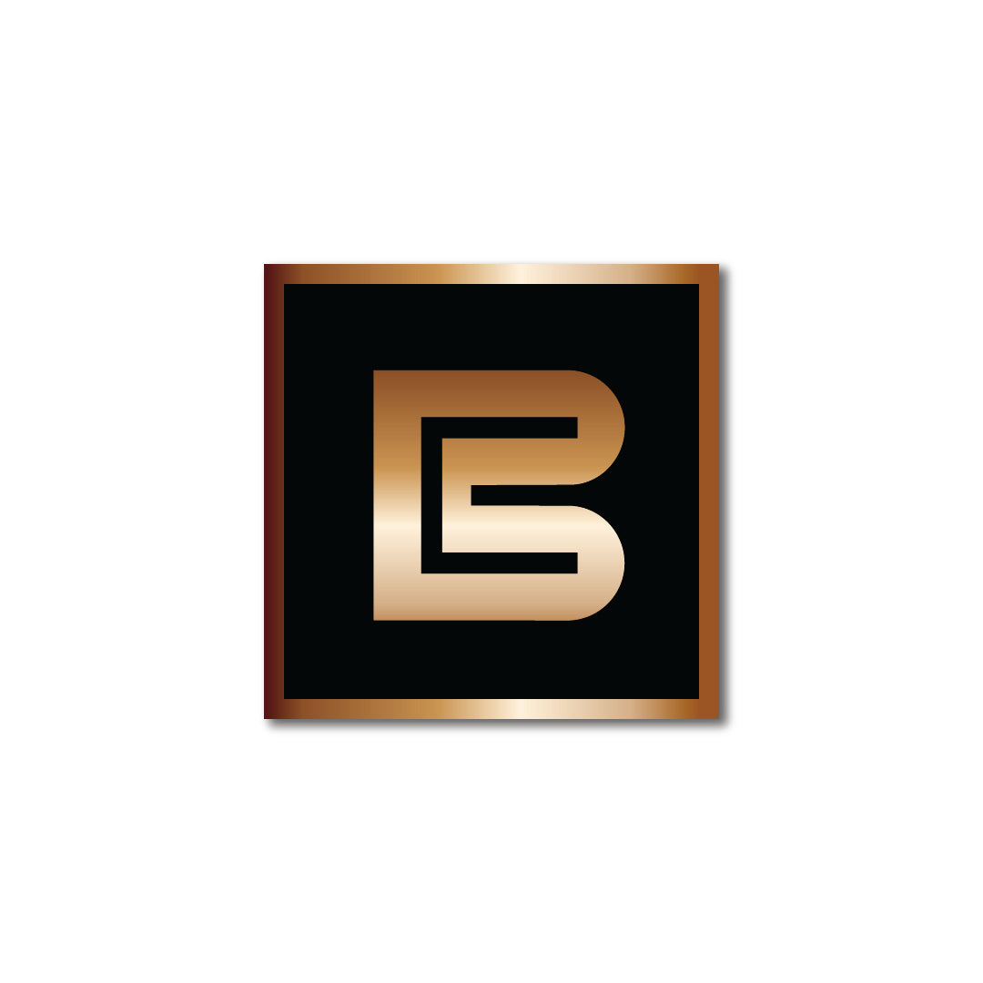 Metallic B Logo Lapel Pin