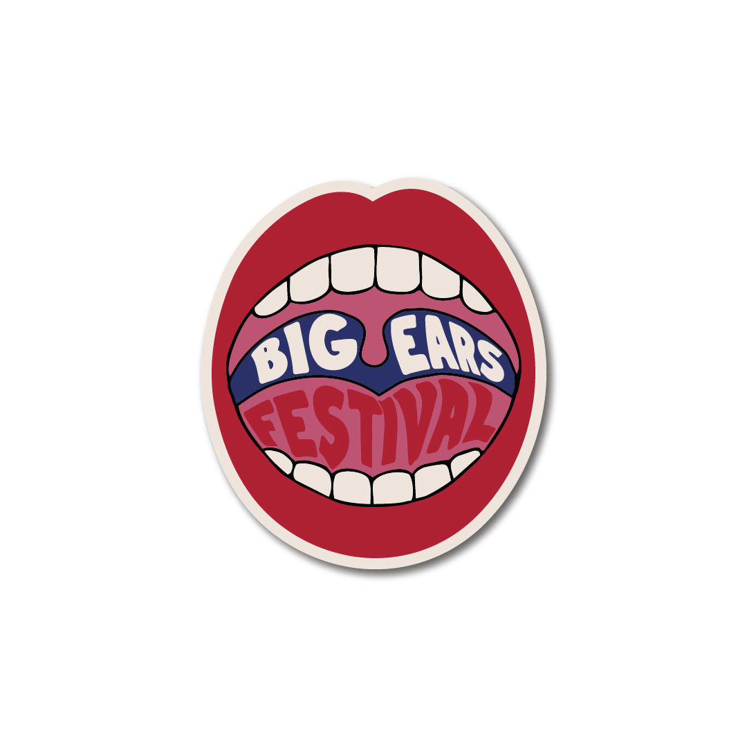Mouth Lapel Pin