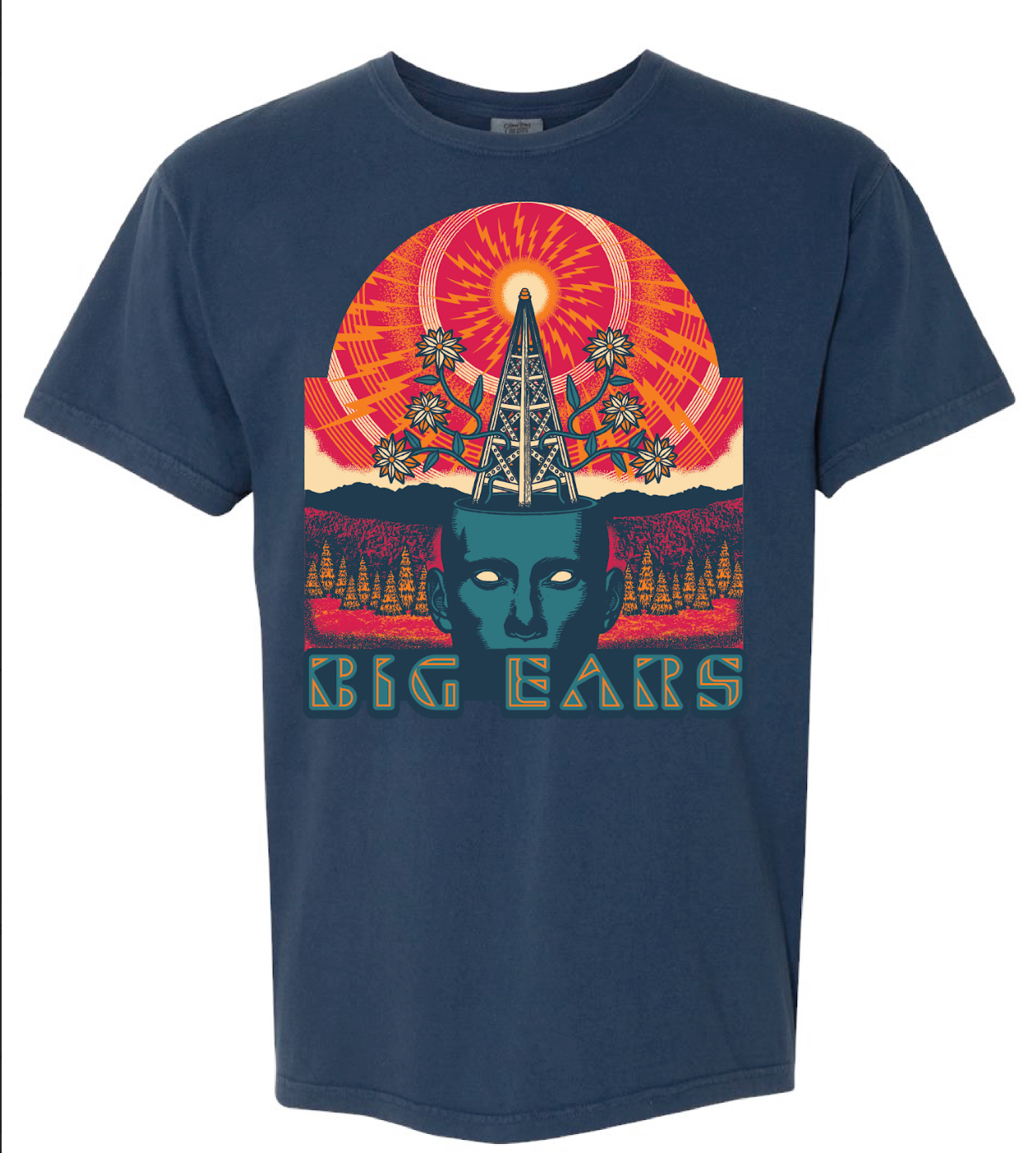 Short Sleeve Mind Tower Lineup Tee