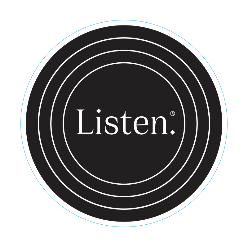 Listen Sticker
